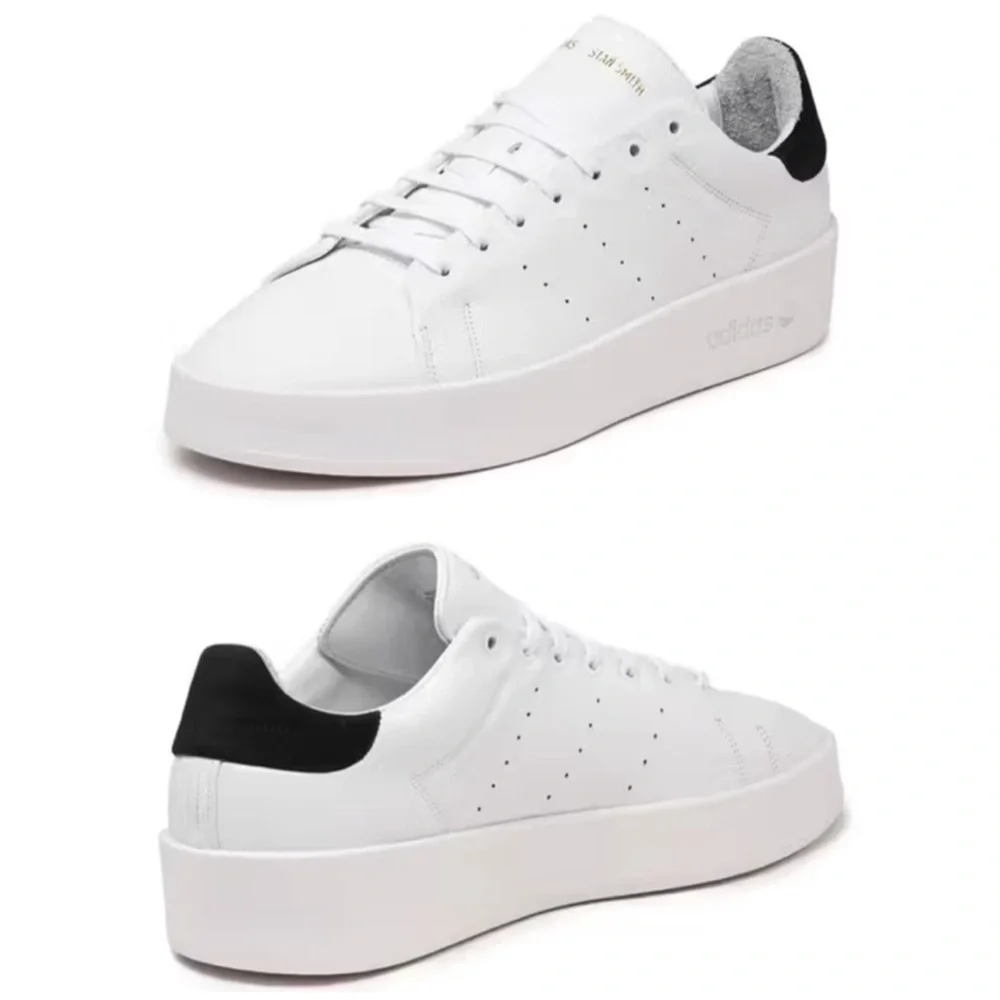 NWT Adidas Originals Stan Smith Recon Cloud White/Core Black H06185 - Mens US 12